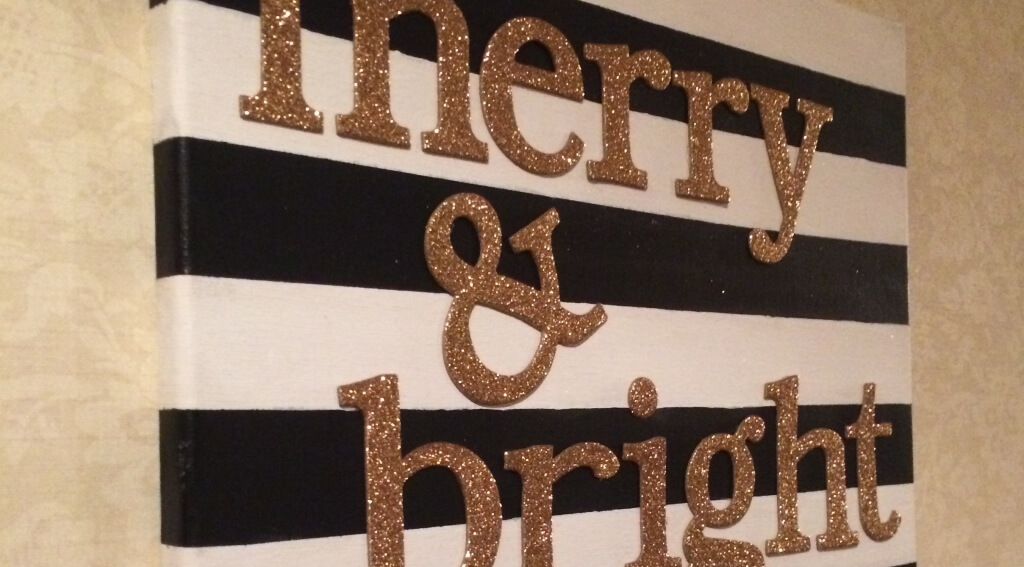 Quick And Easy DIY Christmas Canvas Walk   IMG 1483 1024x567 1418526670 